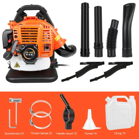 63cc 2 Stroke Commercial Gas Powered Yard Grass Lawn Blower Cordless Leaf Blower